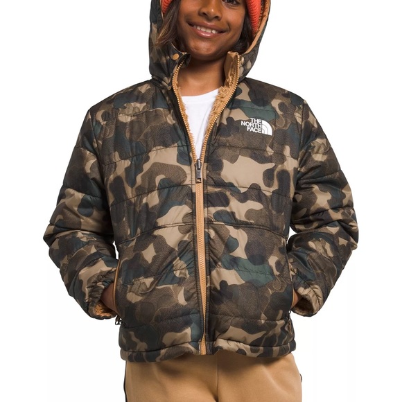 The North Face Boys' Reversible Mt Chimbo Full Zip Hooded Jacket - Picture 4 of 16